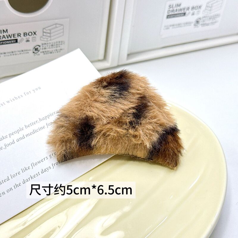ヒョウ柄猫耳ヘッドバンド頭飾り diy ジュエリーアクセサリーぬいぐるみ三角耳靴衣類アクセサリーアクセサリー卸売|undefined