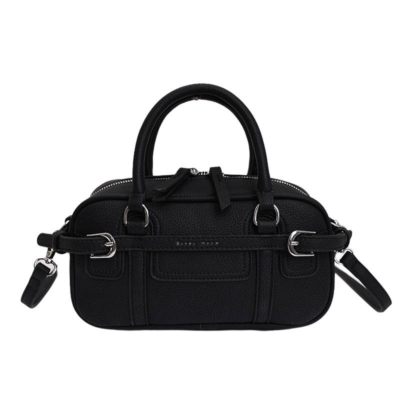Retro Niche Handheld Bowling Bag For Women 2026 New Arrival Luxury Pillow Bag Summer Trendy Shoulder Crossbody Bag - Thumbnail 6