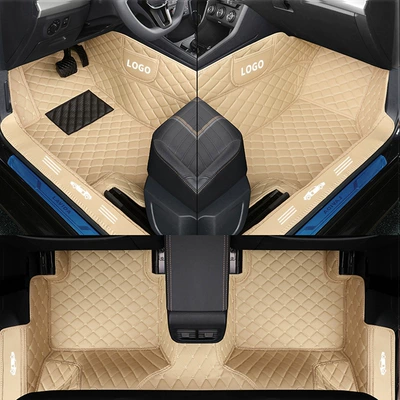 Ayaqaltılar (Kovriklər) – Car Floor Mats, Double-layer Bag - heightened-side-of-threshold-bag-beige-single-layer