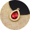 Metal golden water, pendant from pearl, necklace, bracelet, earrings, hair accessory