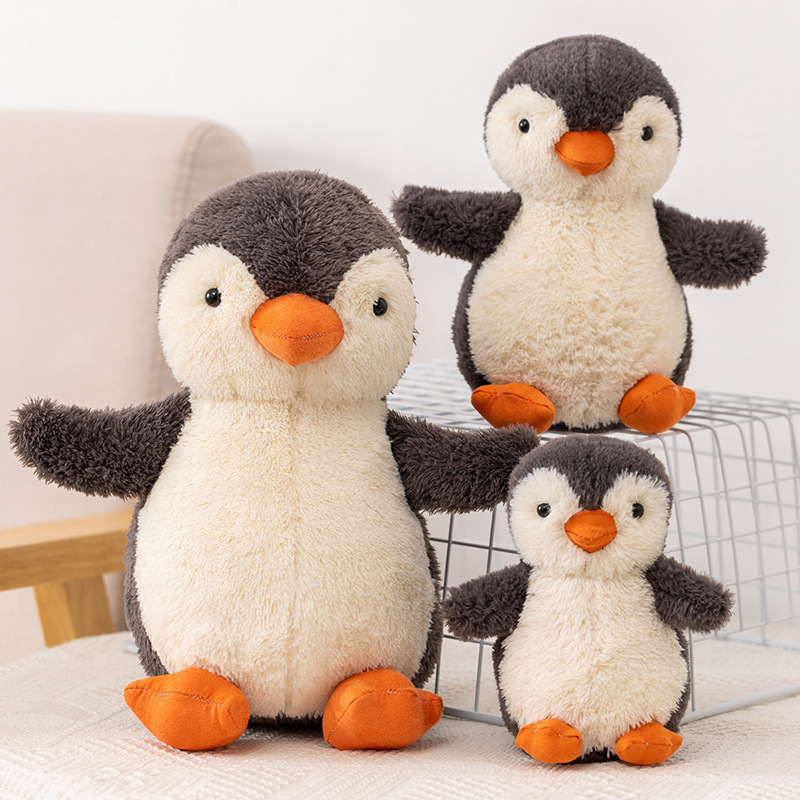 Nórdico maní pingüino muñeca juguetes de peluche para niños decoración para el hogar muñeca de tela agarrada regalo transfronterizo