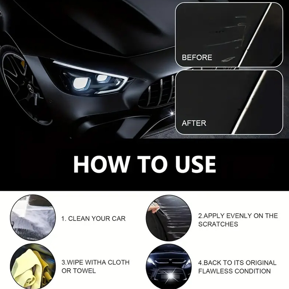 Prepinfoam-P27 Car Touch-Up Pen Body Scratch Repair Color Touch-Up Renovation Universal Cross-Border Supply