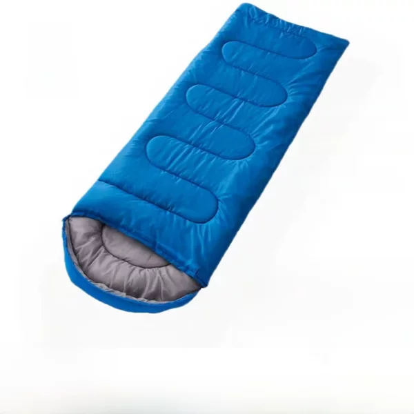 Adult Face Mask Barcode Sticker Amazon Emergency Disaster Relief Sleeping Bag with Hood for Spring, Autumn, and Winter Outdoor Camping Cross-Border