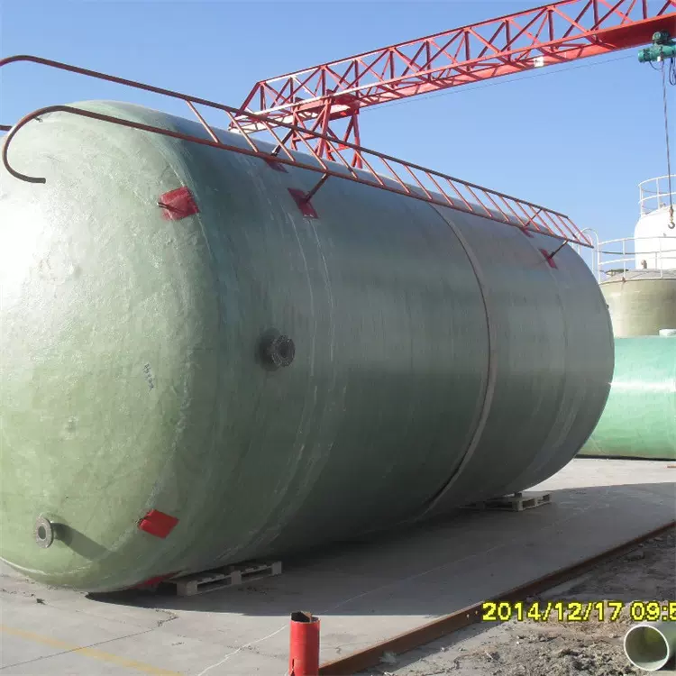 缠绕包角玻璃钢消防水罐工厂废水处理罐耐酸碱容器地埋储存防腐