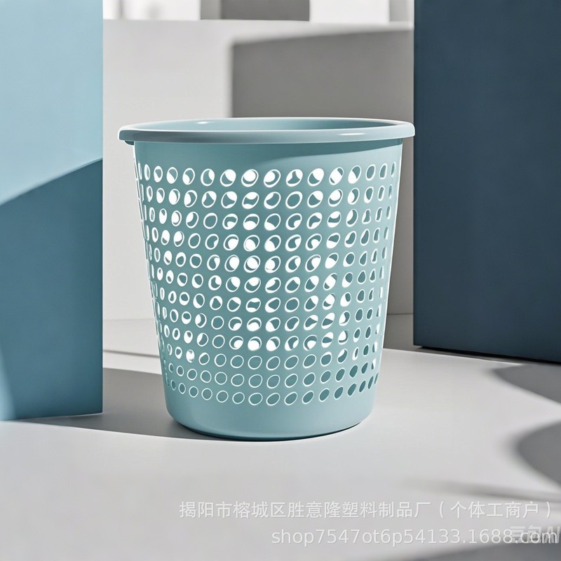 Shengyilong クリームスタイルの正方形のゴミ箱ホームオフィスリビングルーム寝室大型圧力リング付き大容量紙バスケット|undefined