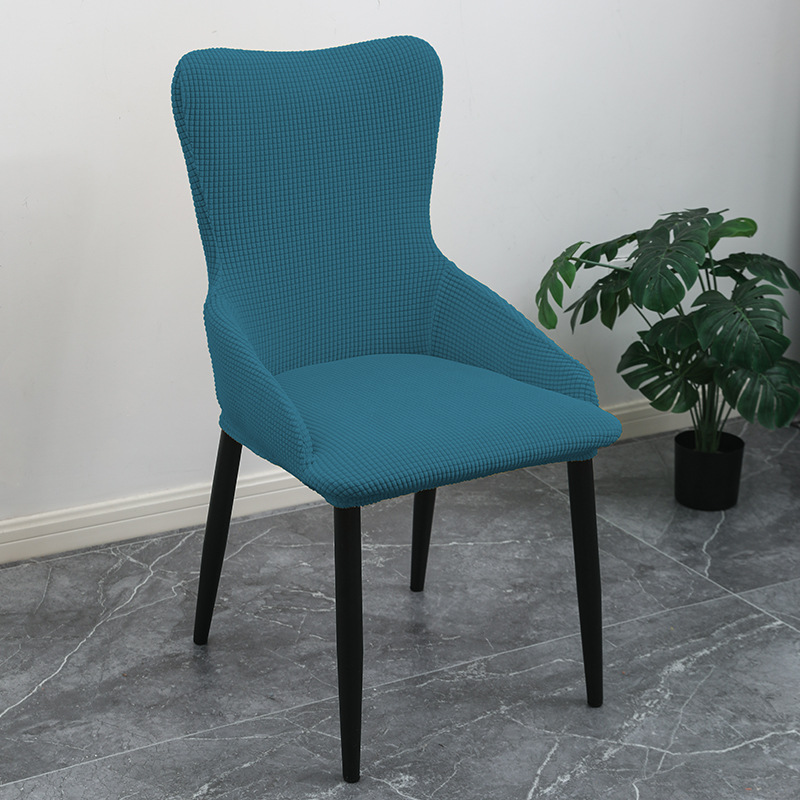 Cubierta de silla elástica Reposabrazos de forma especial cubierta de silla simple engrosada polar apoyabrazos respaldo integrado cuatro estaciones