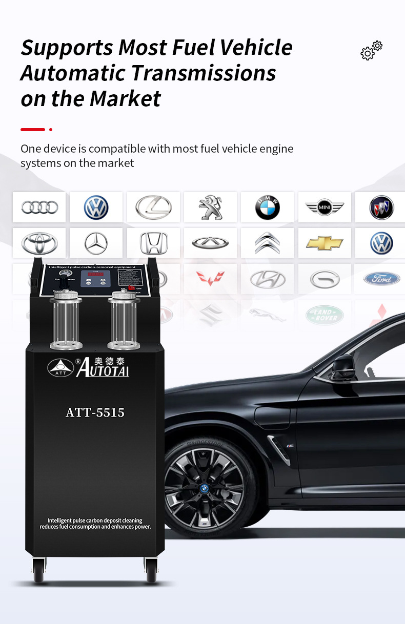 Fuel system cleaning machine, engine carbon deposit removal, three-way catalytic converter pulse cleaning machine, car cleaning equipment that doesn’t require disassembly