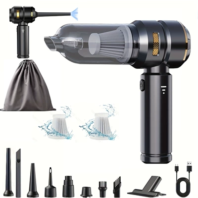 Tozsoranlar Display Portable Large Suction Household - 121-black-gold-suit