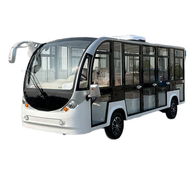 14-Seater Enclosed Electric Sightseeing Vehicle, Elektrikli qolf avtomobilləri