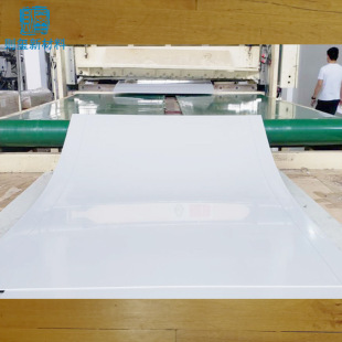 Xixi 20 pieces inventory 1mm opaque bright white UV printing silk screen export outdoor special HIPS plastic board
