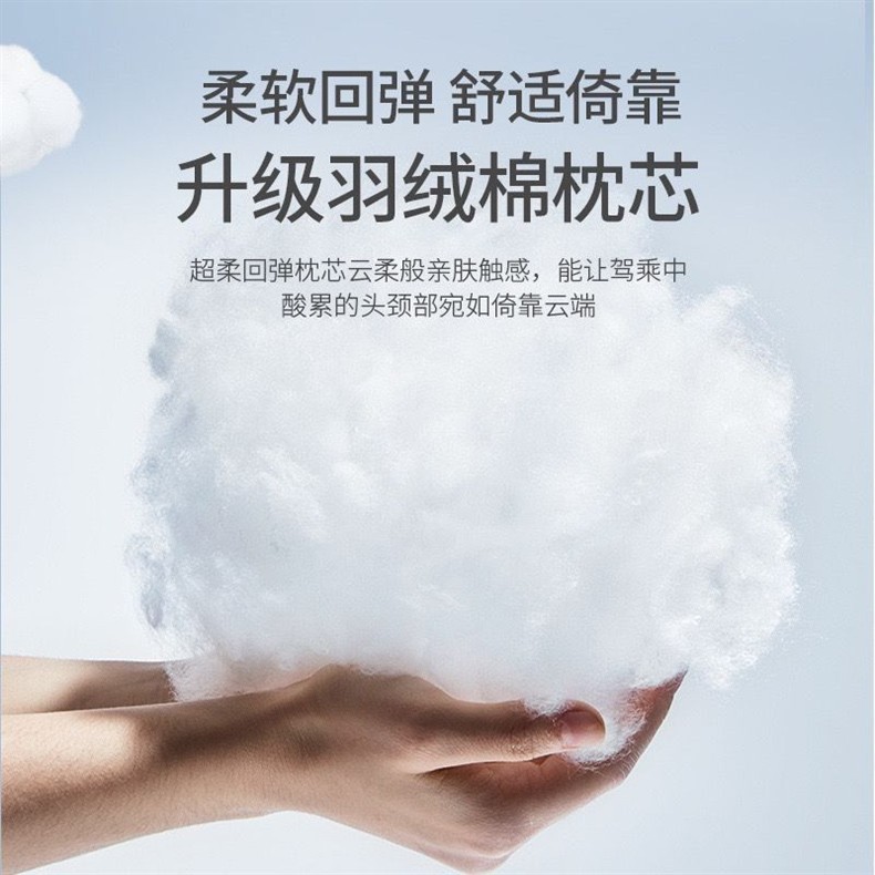 Suitable for BMW car headrest neck pillow new 5 series 3 series 1 series 7 series X1X2X3X4X5X6 waist cushion car