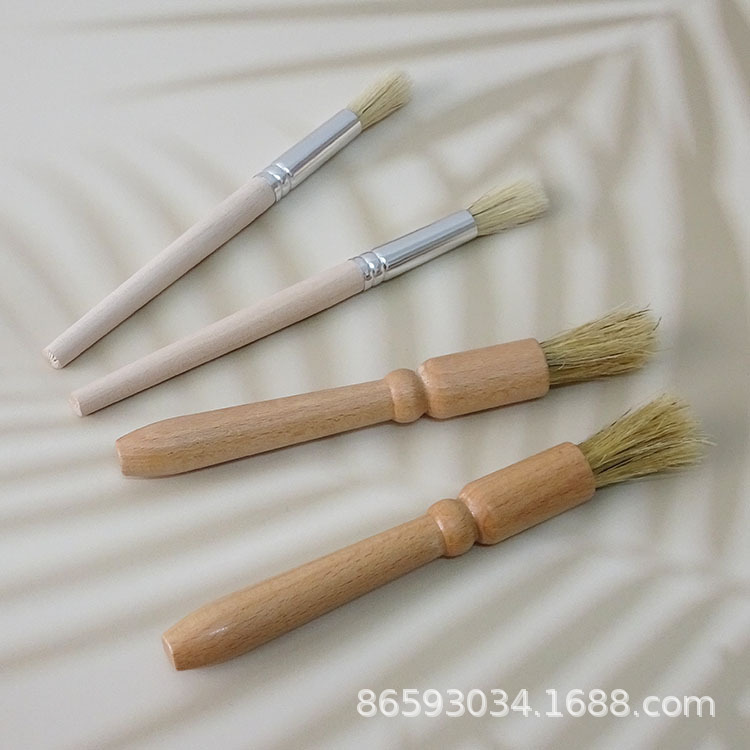 Cleaning brush coffee powder cleaning brush bar desktop hand grinder brush espresso coffee machine wooden handle brush Cleaning brush coffee powder cleaning brush bar desktop hand grinder brush espresso coffee machine wooden handle brush