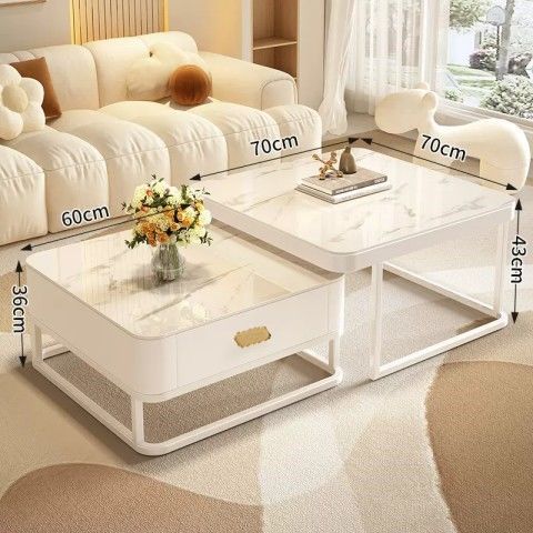 70 스노우 마운틴 화이트 + 60 스노우 마운틴 화이트 + 크림 화이트 프레임