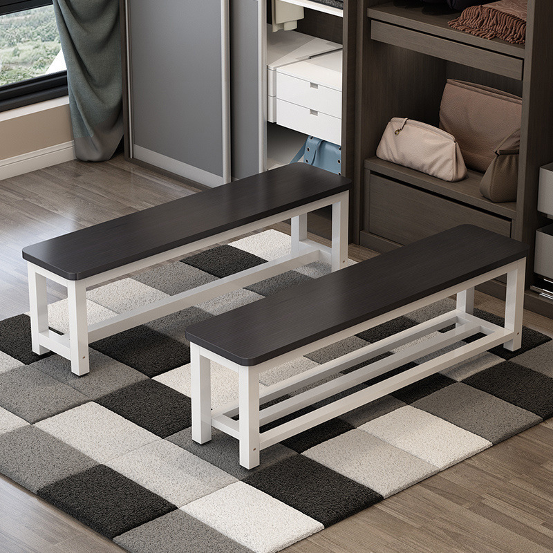Fábrica directa taburete de zapatos taburete de vestuario de baño mesa de comedor tienda de ropa de fitness campo image 14