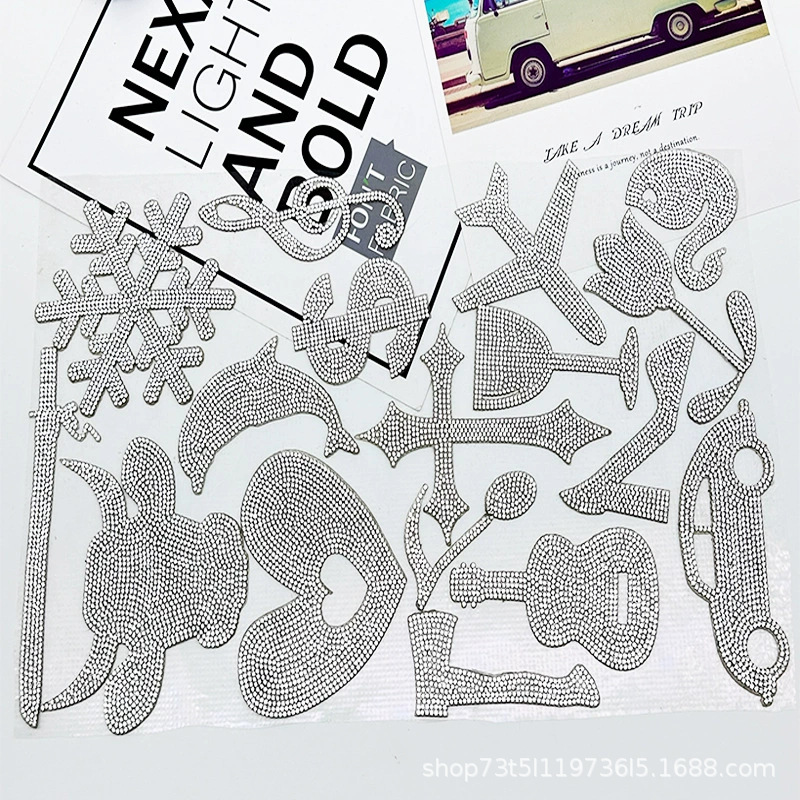 Personalidad cristal diamante pegatinas creativas hechas a mano pegatinas pegatinas pegatinas de ropa bolsas parches pegatinas de decoración de fiesta pegatinas de decoración de diamante