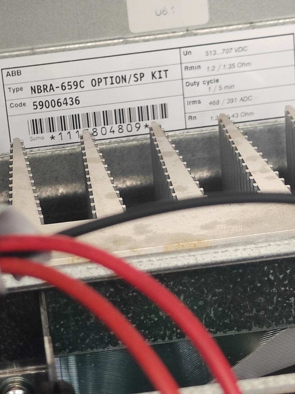 全新NBRA-659C  ABB制动单元,,制动斩波器，适配功率132-315kw