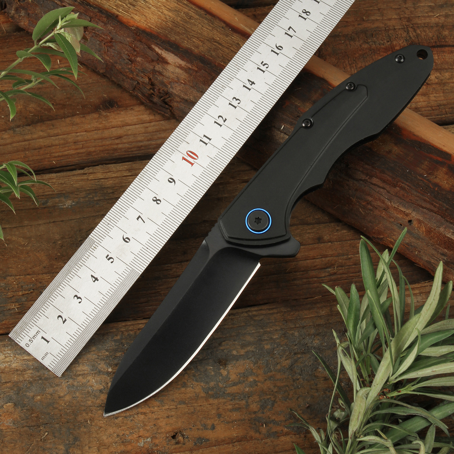 哥伦比亚河6215折叠刀 高硬度开刃刀户外露营随身EDC口袋水果折刀