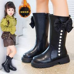 Children's Boots 2023 Autumn/Winter New Arrival Middle/Big Kid Ankle Boots Fashion Medium Calf Boots for Girls with Double Wool Warm Boots