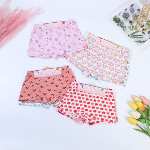 Manufacturer Processes and Customizes Girls' Underwear, Big Kidsren's Summer Thin Boxer Briefs, Kidsren's Boxer Shorts, Baby Modal