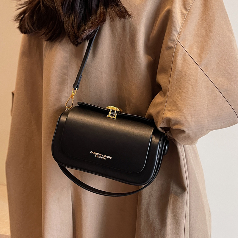 Cross-Border Hot Sale Women's New Luxury Korean Niche Fashion Handheld Box Bag Single Shoulder Crossbody Small Square Bag - Thumbnail 3