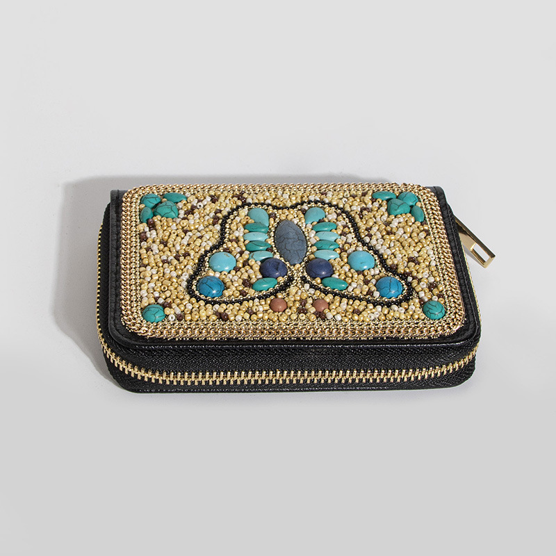 Women's Butterfly Pu Leather Side Zipper Wallets display picture 8