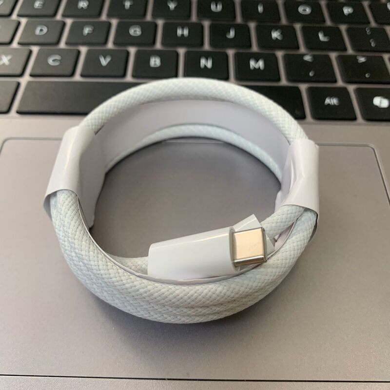 Apple 15/16 織物データケーブル pd20w 高速充電デュアル C ケーブル タイプ C ノートブック iPad 充電ケーブルに適しています。|undefined
