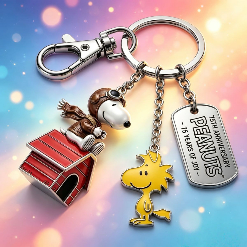 Cross-Border 40Th Anniversary Commemorative Keychain, Alloy Material, Retro Popular Cartoon Merchandise, Bag Pendant Accessories Wholesale Cross-Border 40Th Anniversary Commemorative Keychain, Alloy Material, Retro Popular Cartoon Merchandise, Bag Pendant Accessories Wholesale