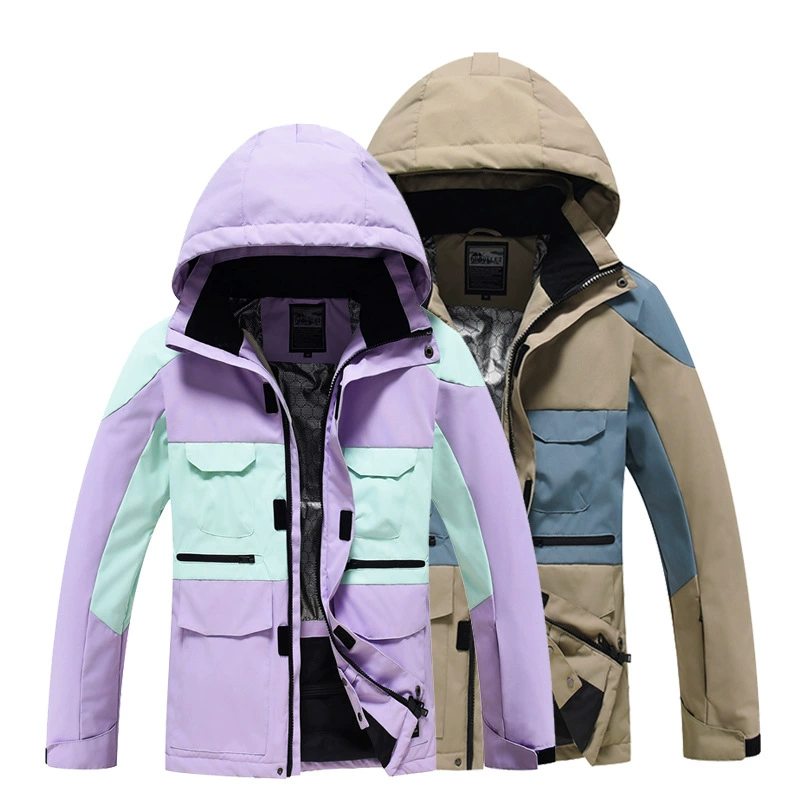 Зимний новый открытый родитель-ребенок лыжный костюм для мужчин и женщин