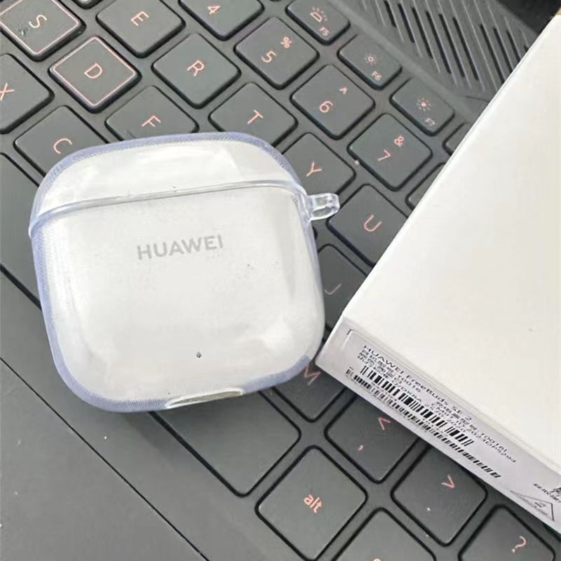 Aplicable a Huawei FreeBudsSE2 cáscara protectora transparente Huawei SE2 cubierta del auricular todo incluido TPU cáscara suave transparente