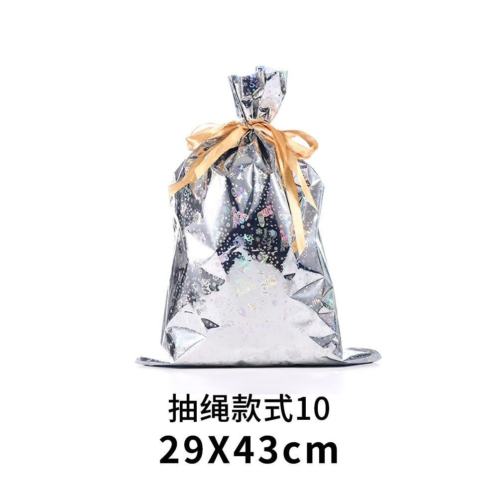 Navidad limitada bolsillo de cuerda de tracción transfronterizo para regalos de vacaciones bolsas de dulces embalaje de regalos venta caliente spot