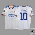 21-22 UCL Champions Real Madrid Home #10 Modrić + Patch