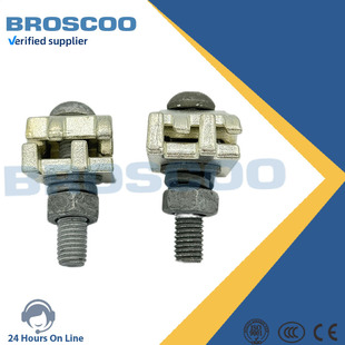Power hardware grounding wire clamp brass wire clamp railway cable connection terminal cable wire clamp terminal wire clamp