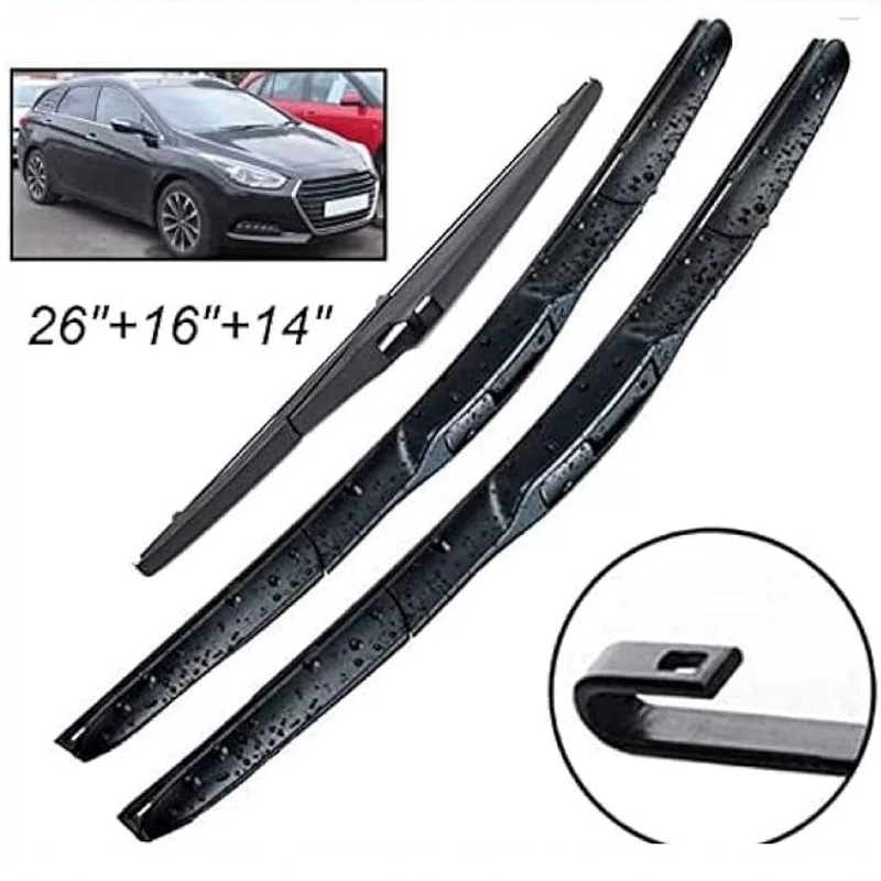 Щётки стеклоочистителя для Hyundai i40 Estate 2011-2020, 26"+16"+14"