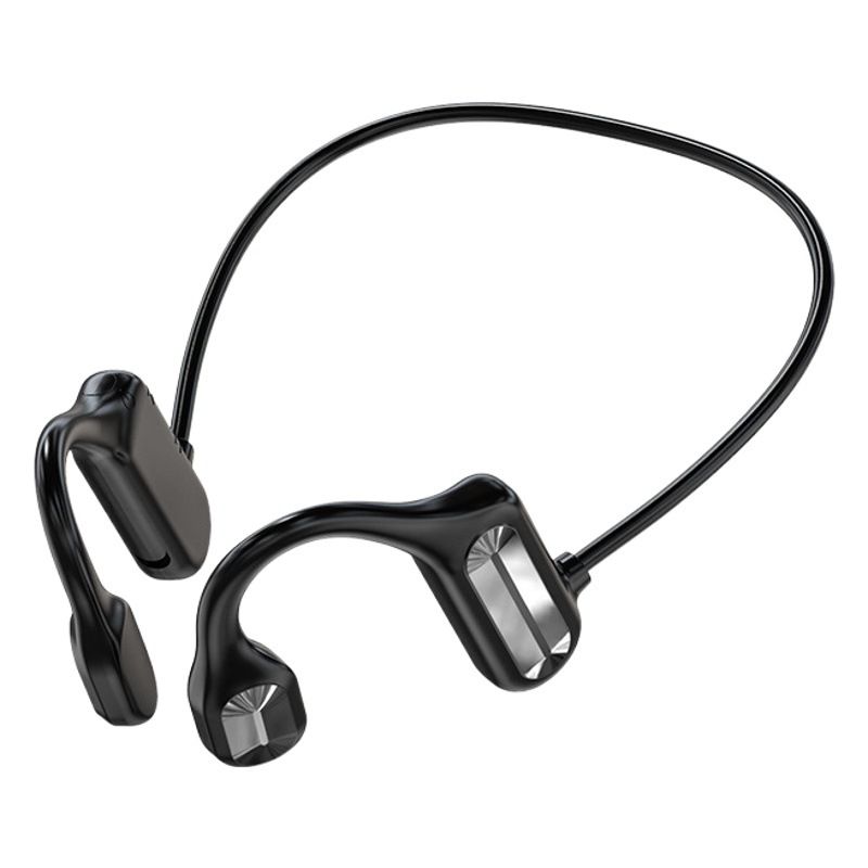 Auriculares Bluetooth inalámbricos no-en-oído deportes de conducción de audio montado en el oído ultra-largo de espera fábrica nuevo modelo privado 5,0