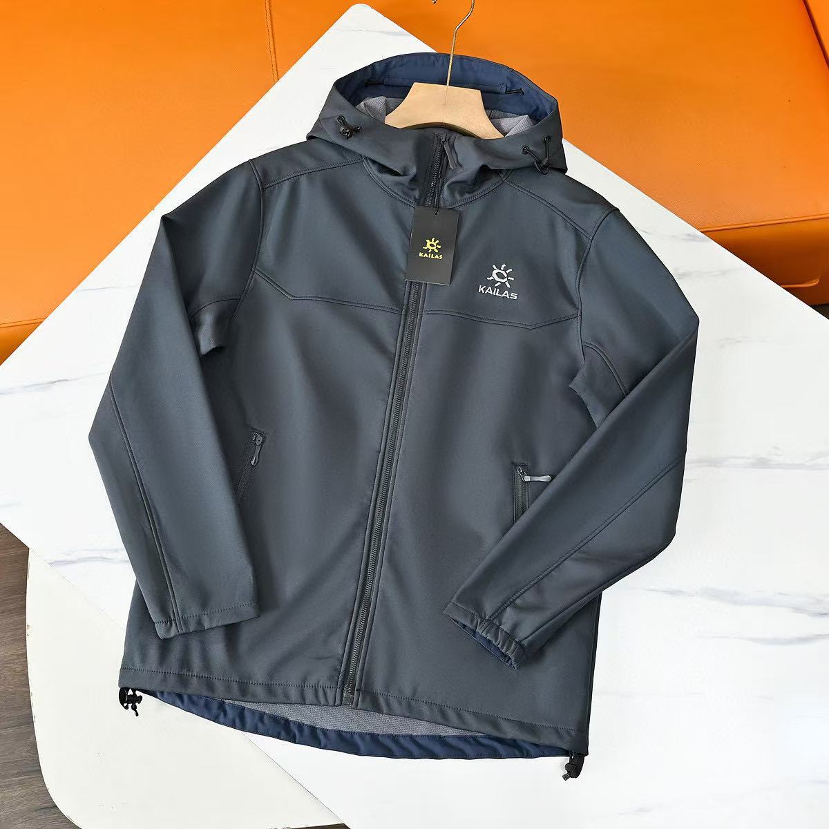 Veste à capuche softshell kailas unisexe mode outdoor casual_voghion.com