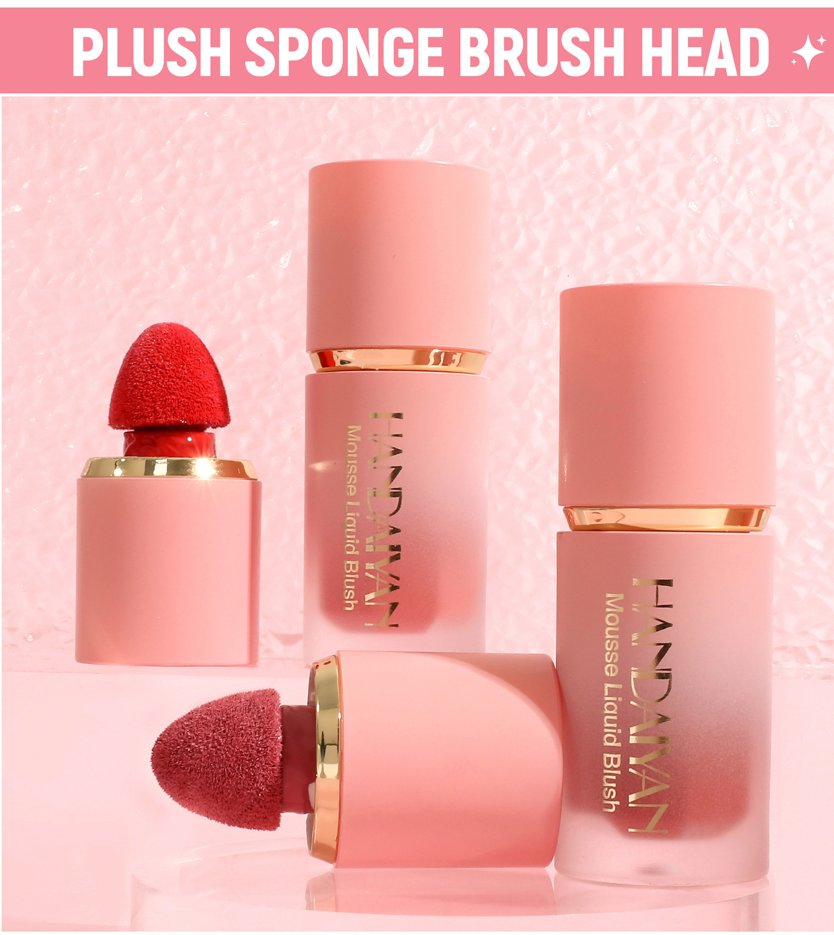 Mattes Flüssig-Rouge – Natürliches, transparentes Finish, leicht zu verblenden und langanhaltende Wangenfarbe_voghion.com