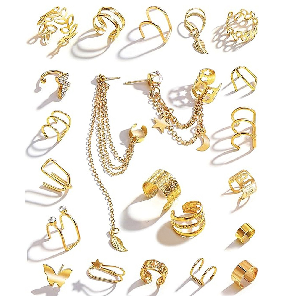 brand small design ear clips