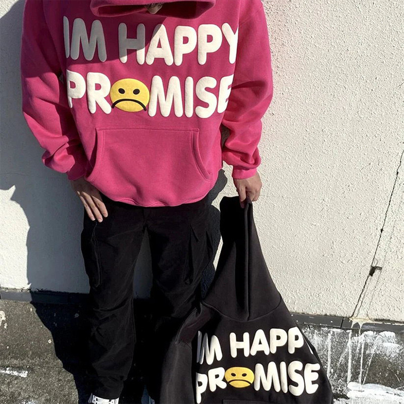 CPFM CHO カニエフォームプリント KANYE ルーズカジュアルカップルプラスベルベットアメリカントレンディフード付きスウェットシャツ男性と女性用|undefined