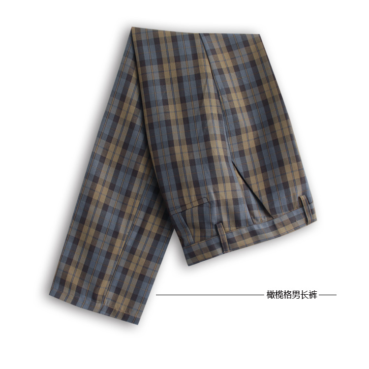 Pantalones a cuadros DK pantalones de UNIFORME DE CLASE DE ESTILO preppy británico pantalones de estudiante pantalones de hombre Pantalones uniformes moda casual japonesa