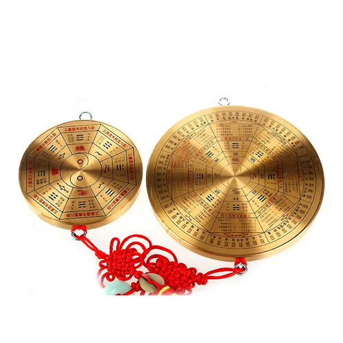 Nine Palaces Bagua Yin-Yang Disk Yin-Yang Bagua Decorations Ornaments Supplies Pendants