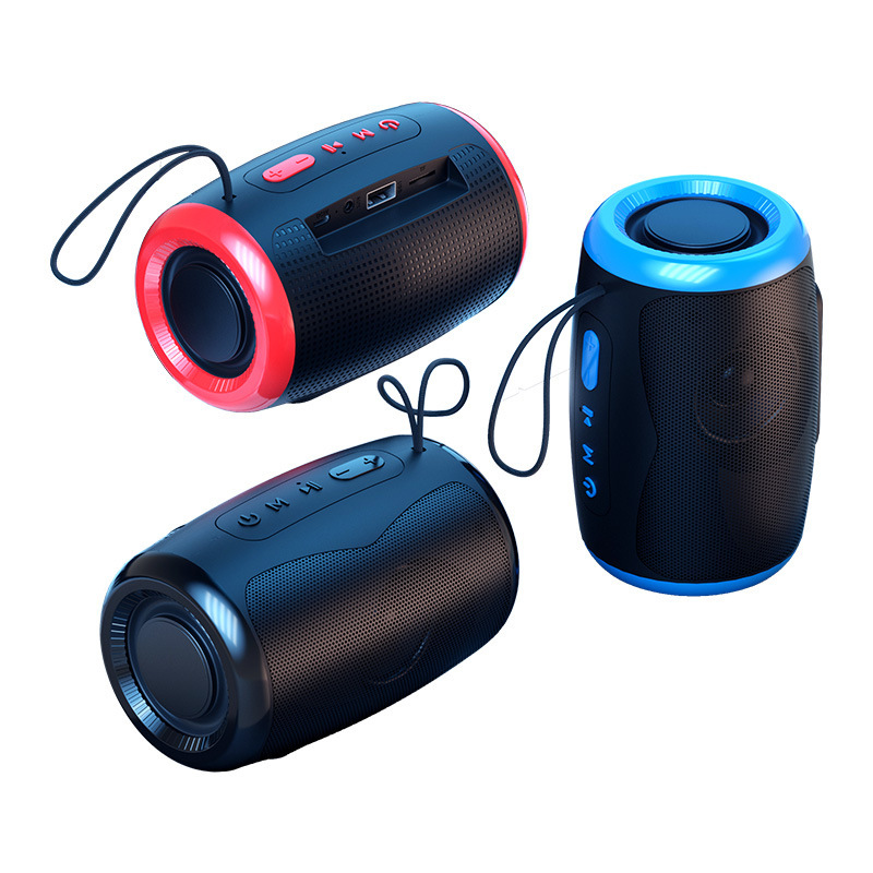ワイヤレスbluetoothスピーカー音響tws相互接続超長航続国境を越えた新工場は、小型スピーカーの大音量を提供している|undefined