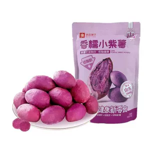 良品铺子 Фиолетовый картофель, 100 г сушеный сладкий картофель, сушеный сладкий картофель, сушеный сладкий картофель, завтрак, небольшие закуски из сладкого картофеля, специальное грубое зерно