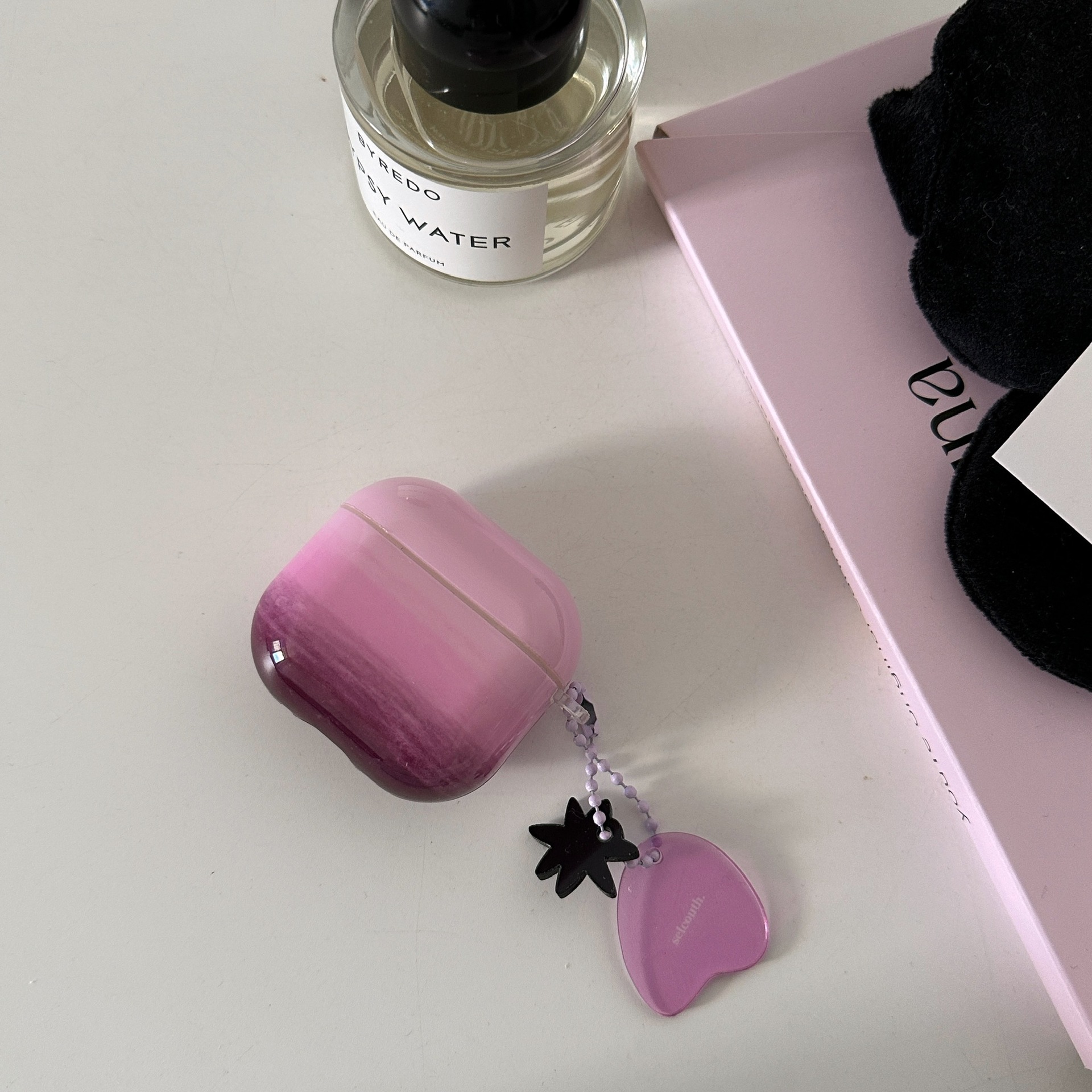 Silicona-degradado difuminado púrpura LEO