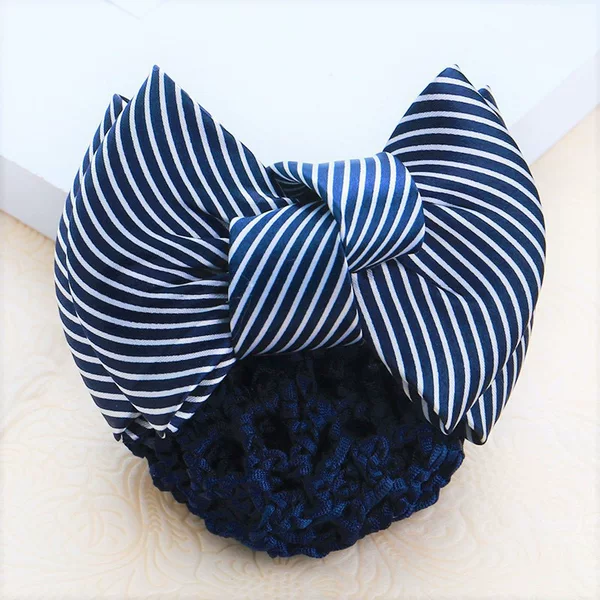 Work Head Flower Female Professional Mesh Hair Net Nurse Hotel Salesperson Waiter Bank Flight Attendant Hair Accessories