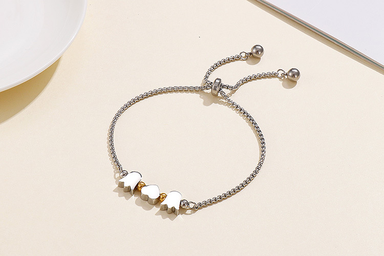 New Product Fashion Jewelry Stainless Steel Adjustable Bracelet Wholesale display picture 3