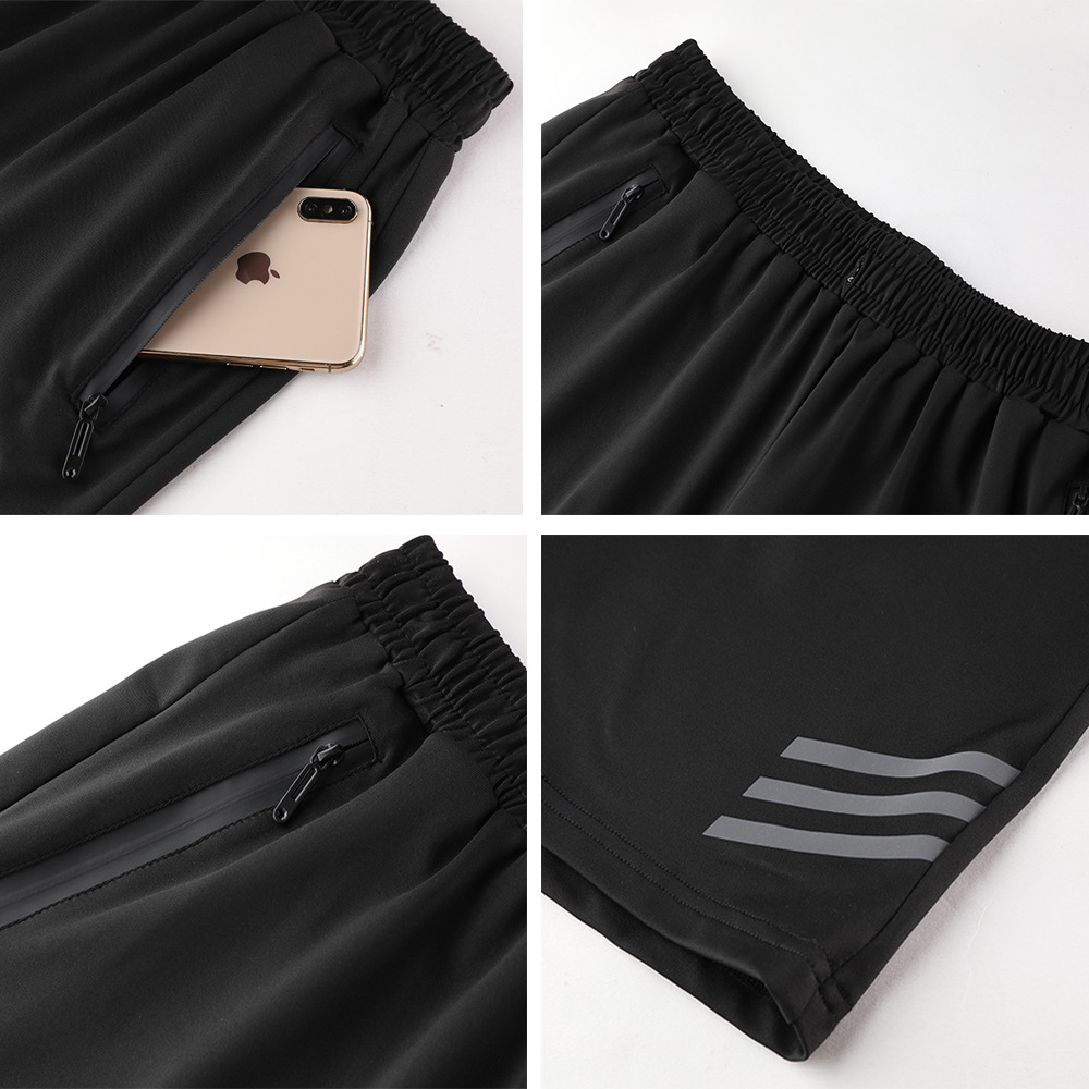 Pantalones Cortos Deportivos de Verano 2021 para Hombre, Pantalones Cortos Deportivos Casuales de Cinco Puntos, Transpirables, de Secado Rápido, Talla Grande, para Entrenamiento, Correr