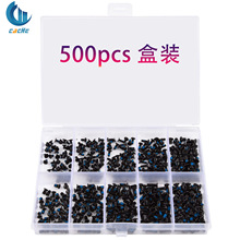 ��˿500pcs��װ�ƺ�пʮ��CM��˿������������ƽԲͷ������˿��װ