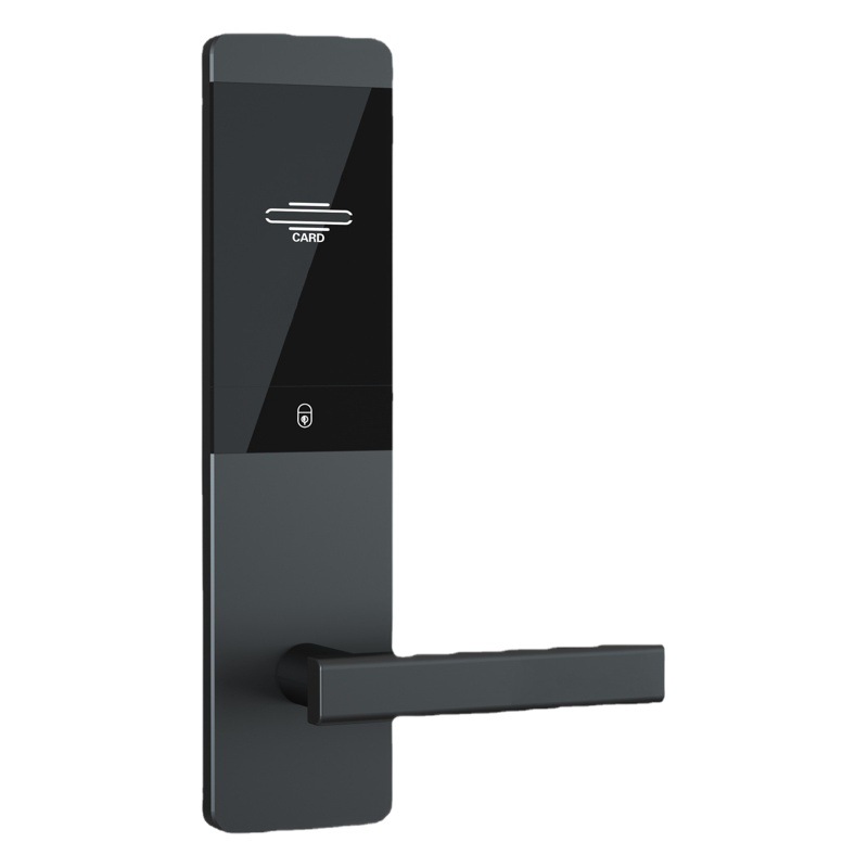 Hotel Password Door Lock Factory Wholesale Smart Electronic Sensor Lock Ic Card Wooden Door Magnetic Card Lock