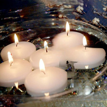 情人节蜡烛生日派对漂浮蜡烛烛光餐厅水浮晚餐酒店浪漫蜡烛婚庆