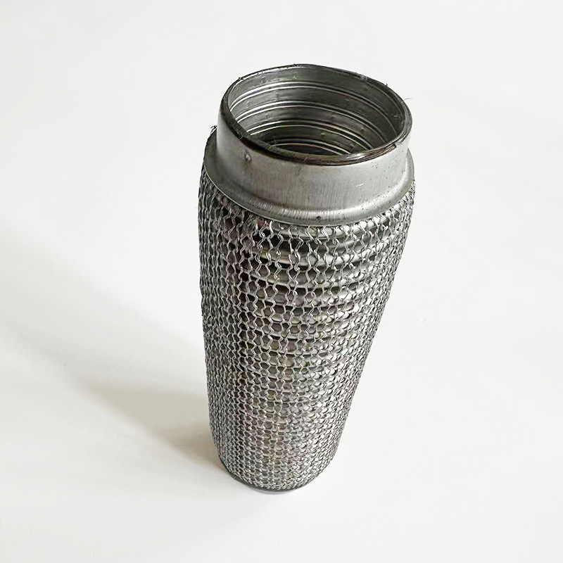 Automobile bellows soft connection automobile three-way catalytic converter exhaust hose shock absorption stainless steel muffler soft net